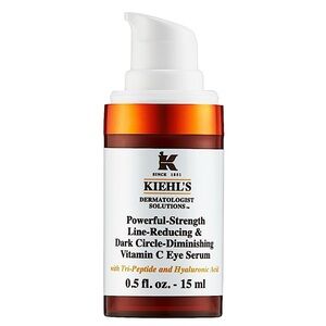 Kiehl's Powerful Strength Line Reducing & Dark Circle Vitamin C Eye Serum .5oz